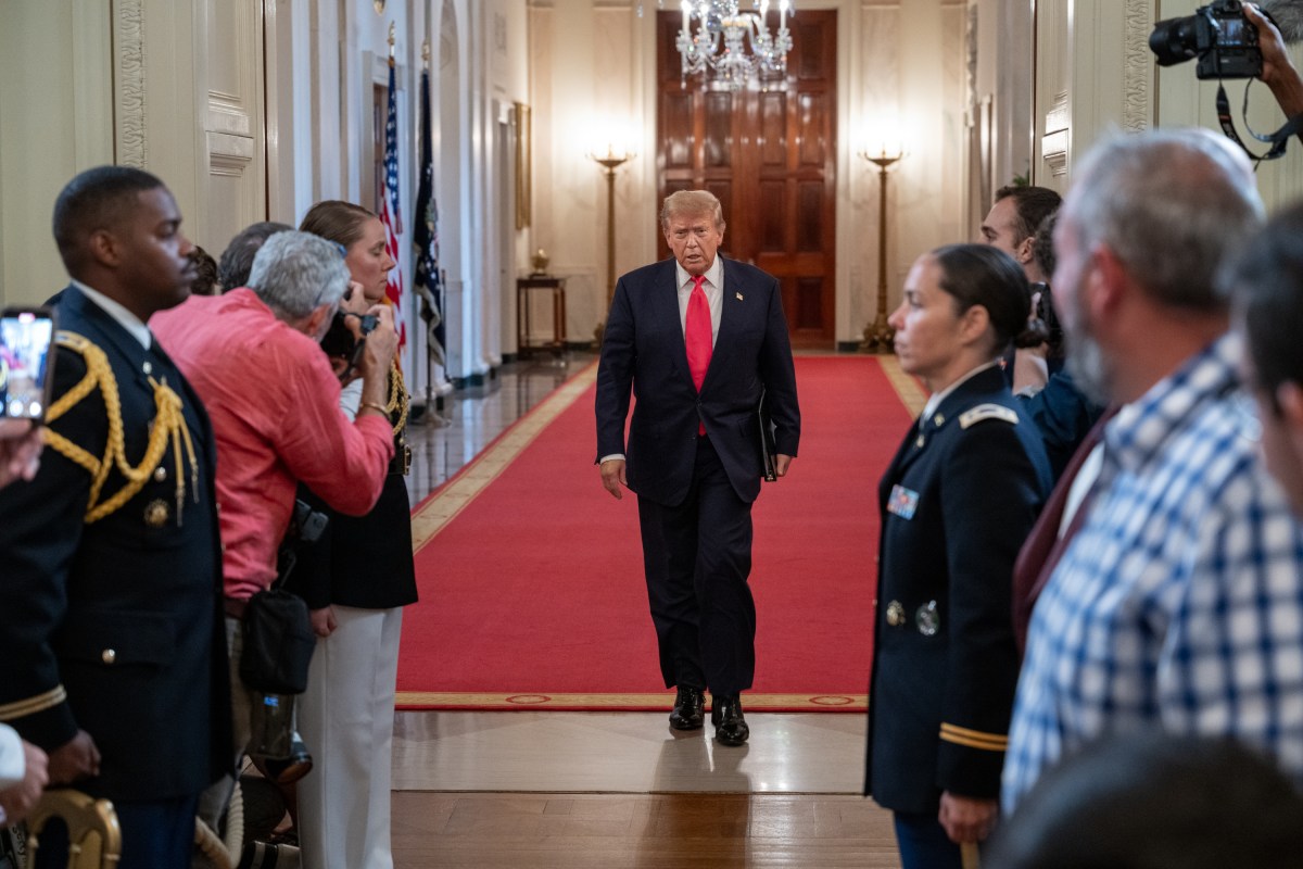 President Donald Trump attends an event promoting his Administration’s “One, Big Beautiful Bill Act”, Thursday, June 26, 2025, in the East Room of the White House. (Official White House Photo by Molly Riley)