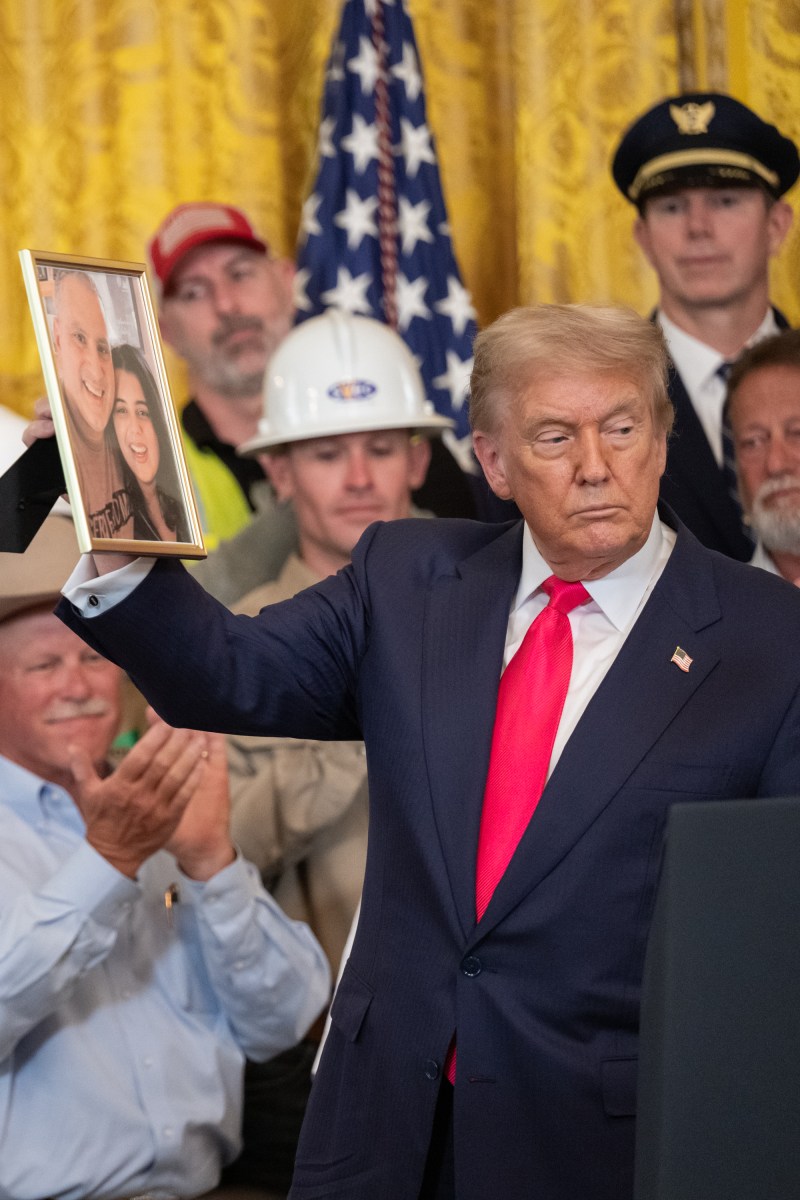 President Donald Trump delivers remarks at an event promoting his Administration’s “One, Big Beautiful Bill Act”, Thursday, June 26, 2025, in the East Room of the White House. (Official White House Photo by Molly Riley)