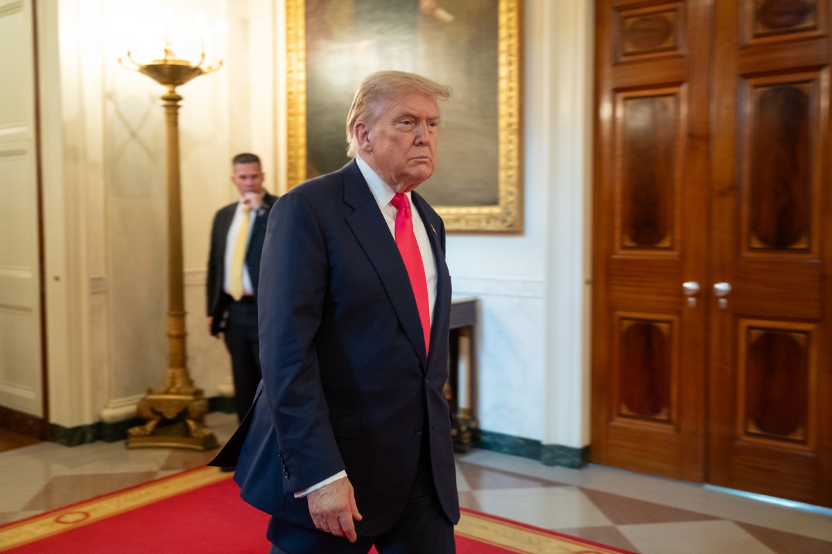 President Donald Trump attends an event promoting his Administration’s “One, Big Beautiful Bill Act”, Thursday, June 26, 2025, in the East Room of the White House. (Official White House Photo by Molly Riley)