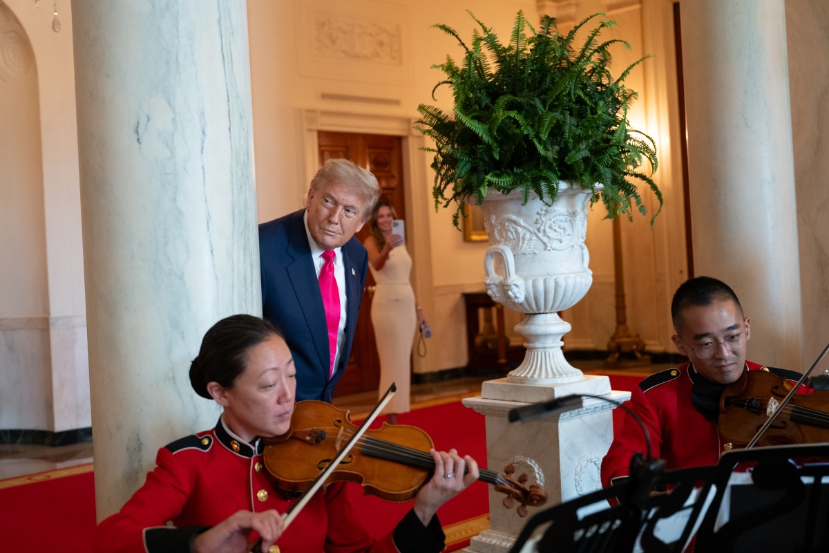 President Donald Trump attends an event promoting his Administration’s “One, Big Beautiful Bill Act”, Thursday, June 26, 2025, in the East Room of the White House. (Official White House Photo by Molly Riley)