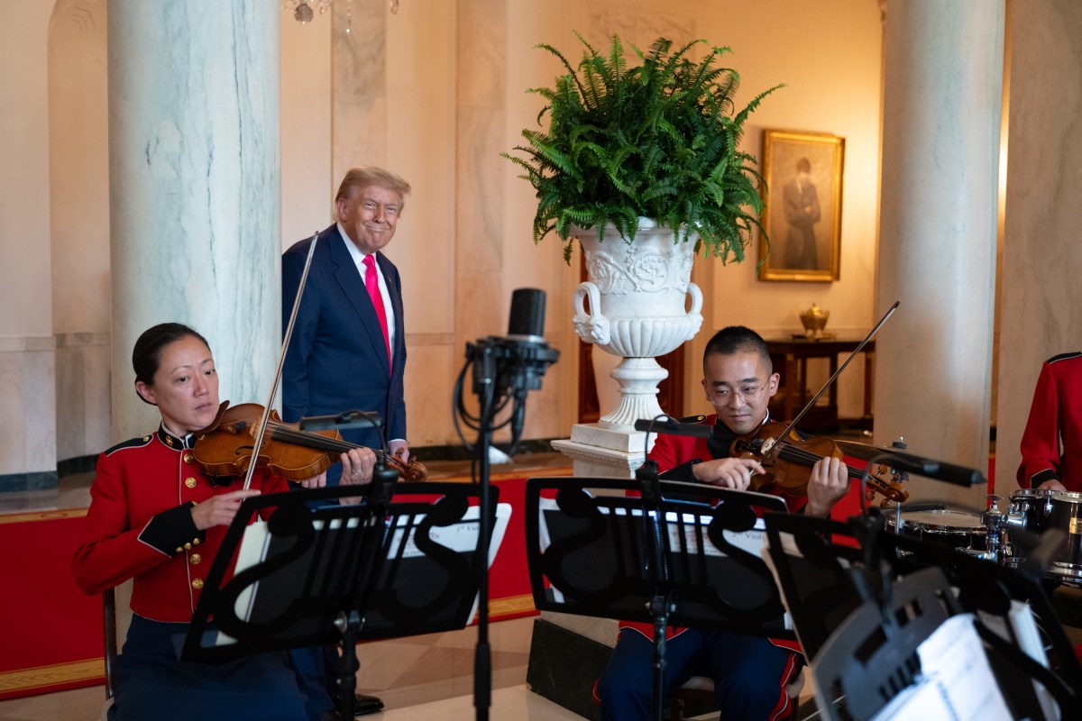 President Donald Trump attends an event promoting his Administration’s “One, Big Beautiful Bill Act”, Thursday, June 26, 2025, in the East Room of the White House. (Official White House Photo by Molly Riley)