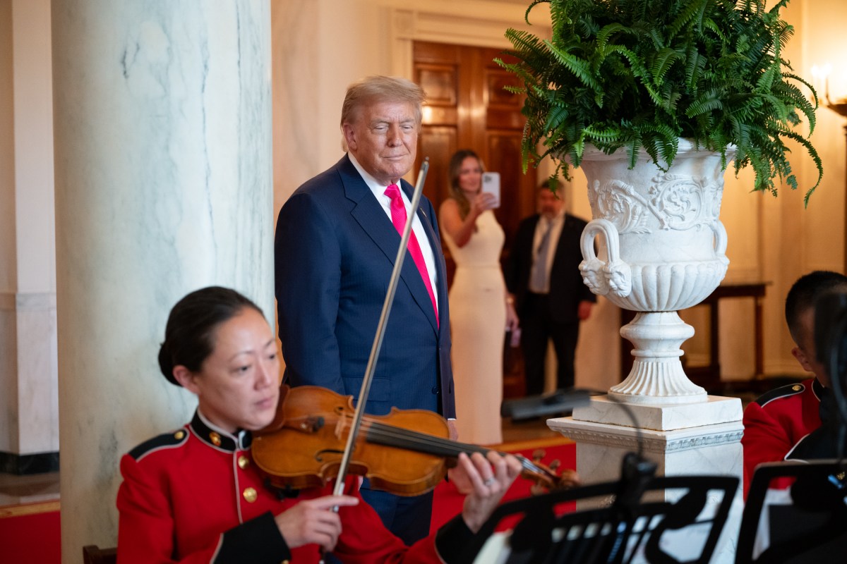 President Donald Trump attends an event promoting his Administration’s “One, Big Beautiful Bill Act”, Thursday, June 26, 2025, in the East Room of the White House. (Official White House Photo by Molly Riley)