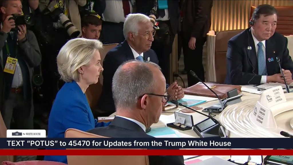 President Trump Participates in Session I
