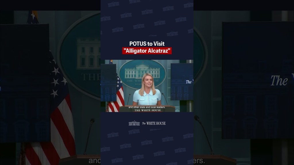 Press Secretary Karoline Leavitt previews President Trump’s upcoming trip to “Alligator Alcatraz”