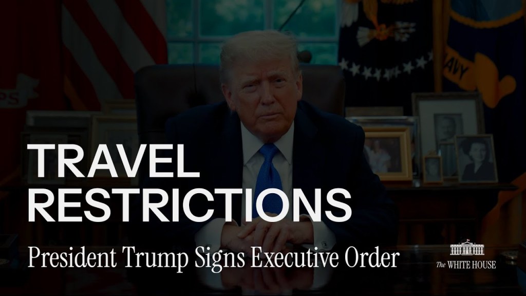 President Donald J. Trump Signs Travel Restrictions Executive Order