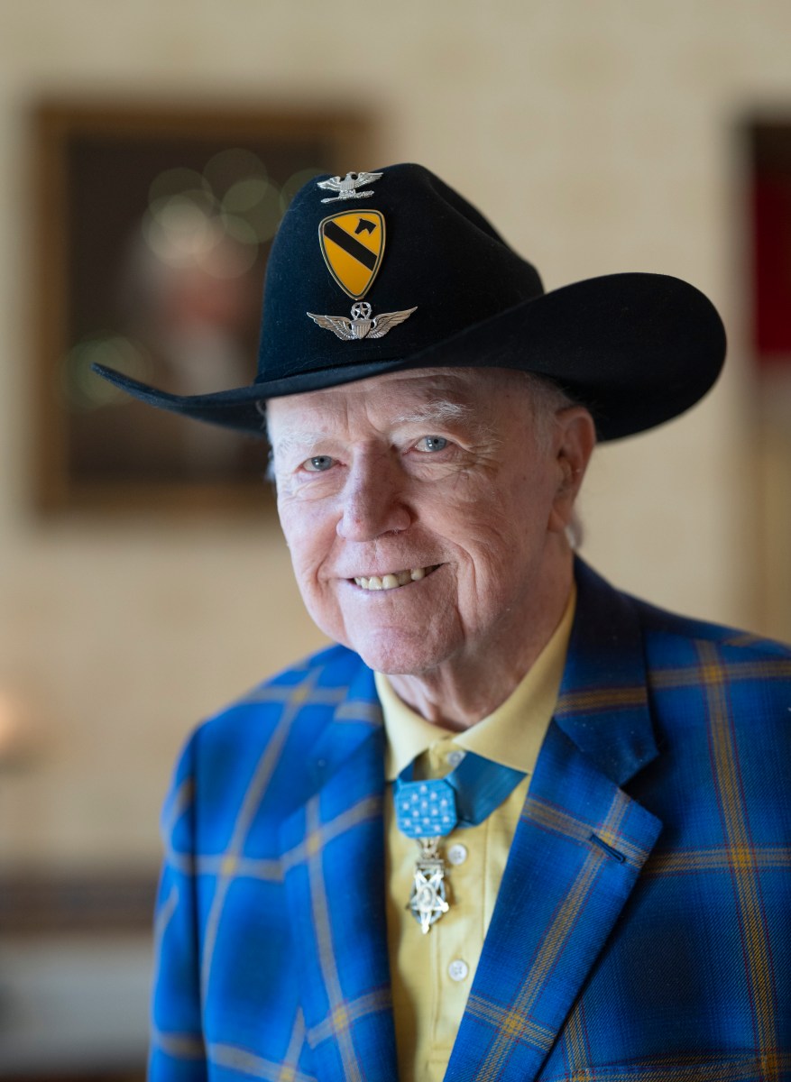 President Donald Trump meets with Medal of Honor recipients for National Medal of Honor Day, Tuesday, March 25, 2025, in the East Room of the White House. (Official White House Photo by Molly Riley)
