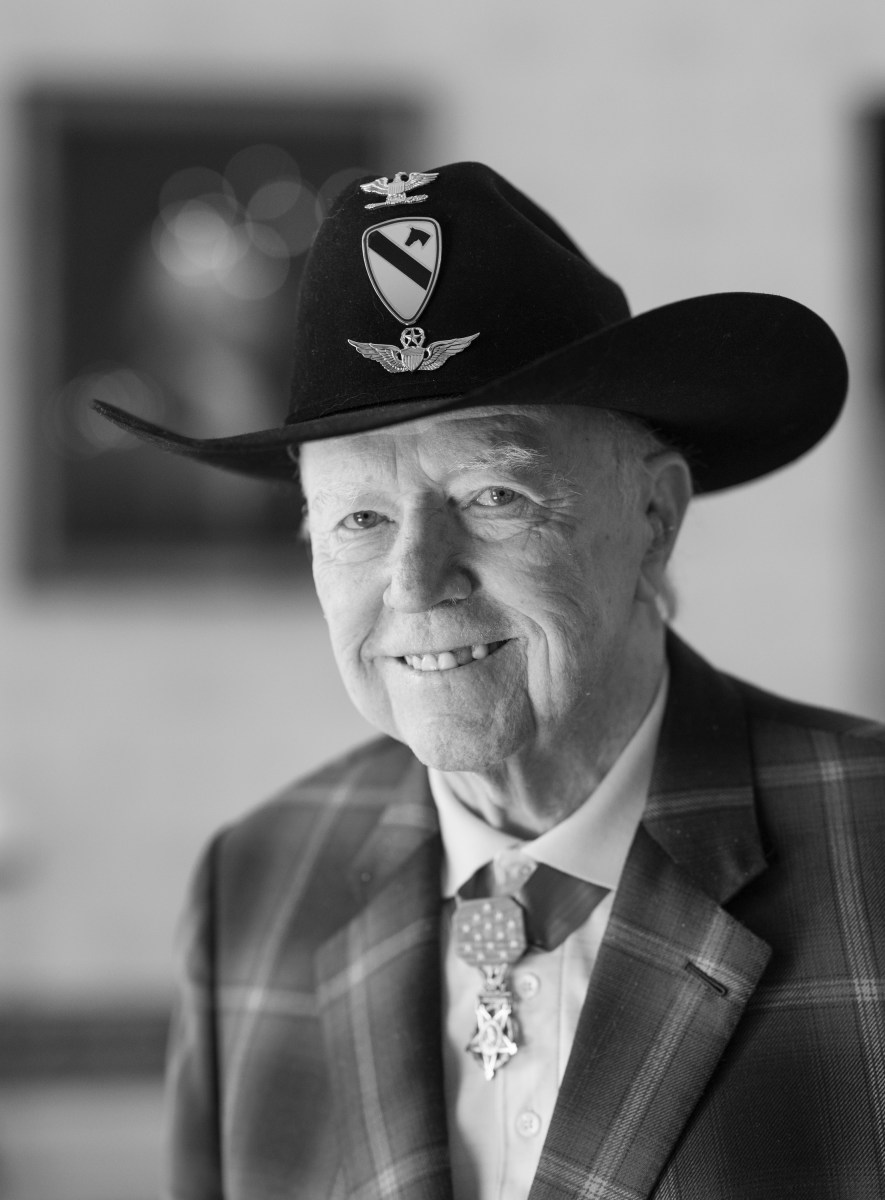 President Donald Trump meets with Medal of Honor recipients for National Medal of Honor Day, Tuesday, March 25, 2025, in the East Room of the White House. (Official White House Photo by Molly Riley)