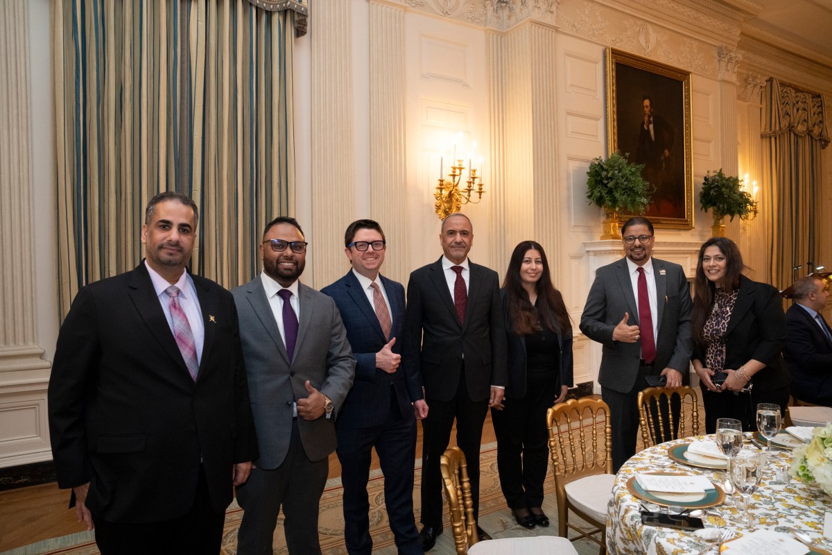 President Donald Trump participates in the White House Iftar Dinner, Thursday, March 27, 2025, in the State Dining Room of the White House.(Official White House Photo by Joyce N. Boghosian)