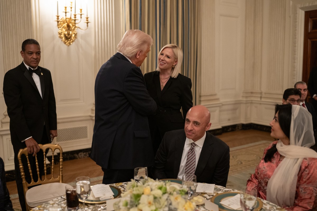 President Donald Trump participates in the White House Iftar Dinner, Thursday, March 27, 2025, in the State Dining Room of the White House. (Official White House Photo by Daniel Torok)