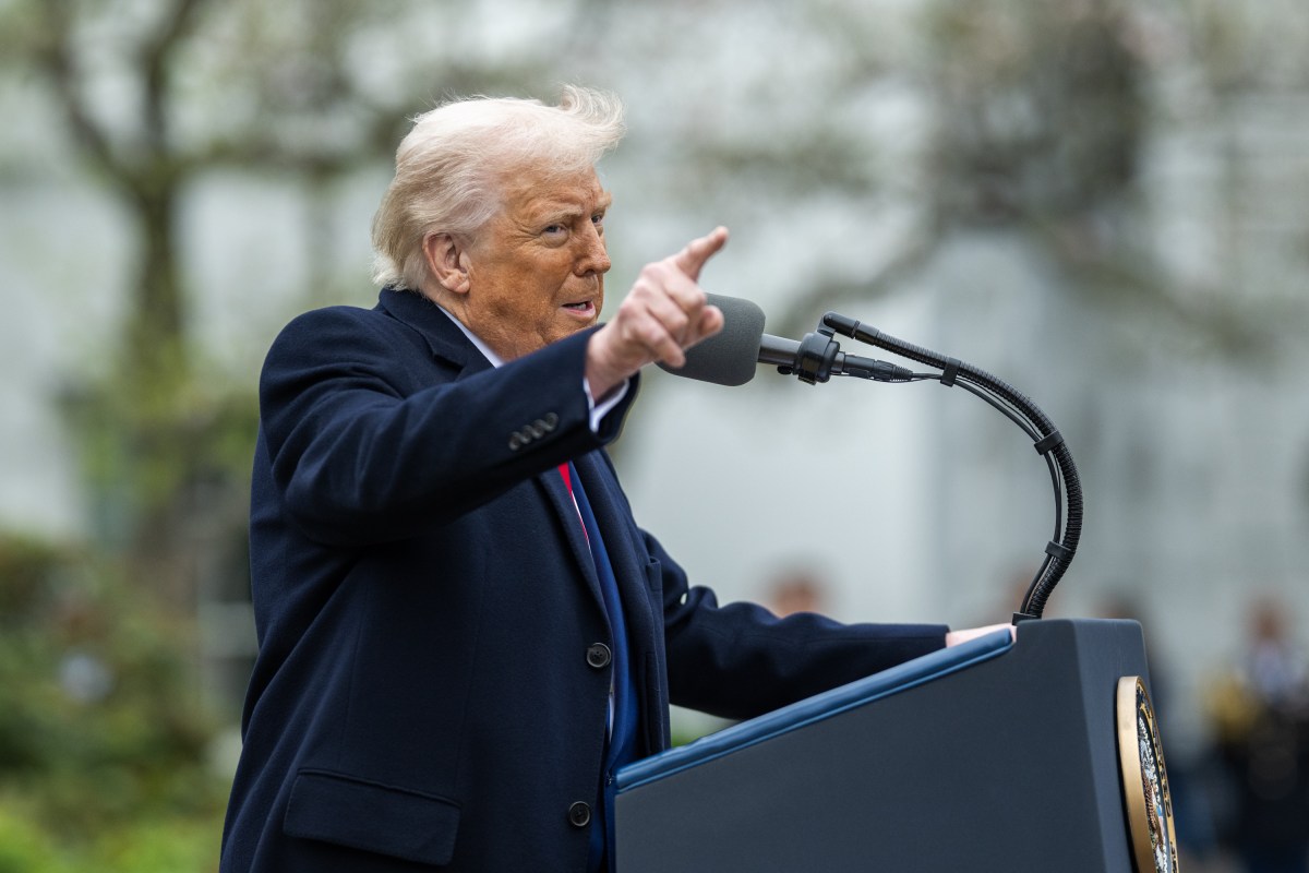 President Donald Trump signs an Executive Order on the Administration’s tariff plans at a “Make America Wealthy Again” event, Wednesday, April 2, 2025, in the White House Rose Garden. (Official White House Photo by Daniel Torok)