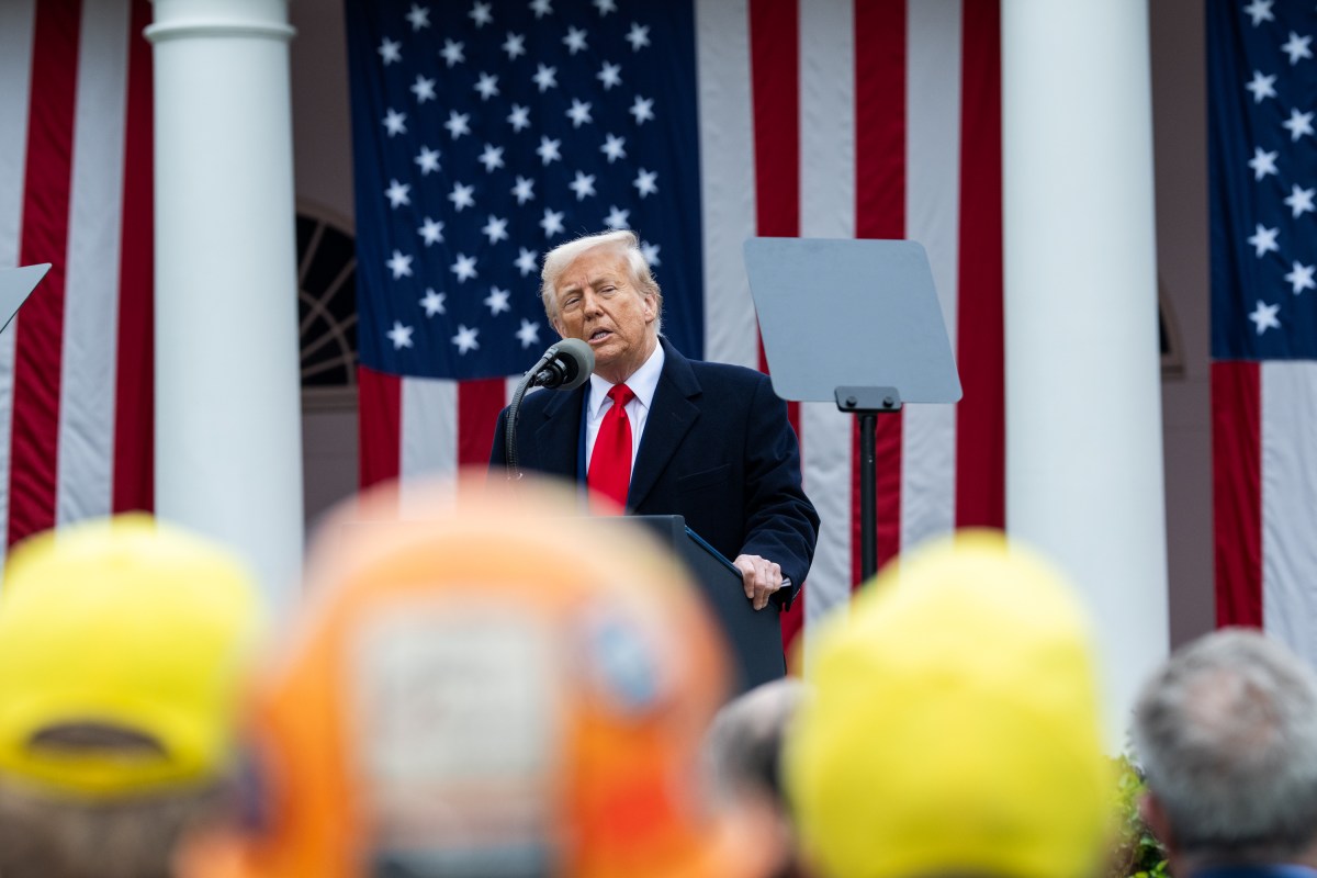 President Donald Trump signs an Executive Order on the Administration’s tariff plans at a “Make America Wealthy Again” event, Wednesday, April 2, 2025, in the White House Rose Garden. (Official White House Photo by Daniel Torok)