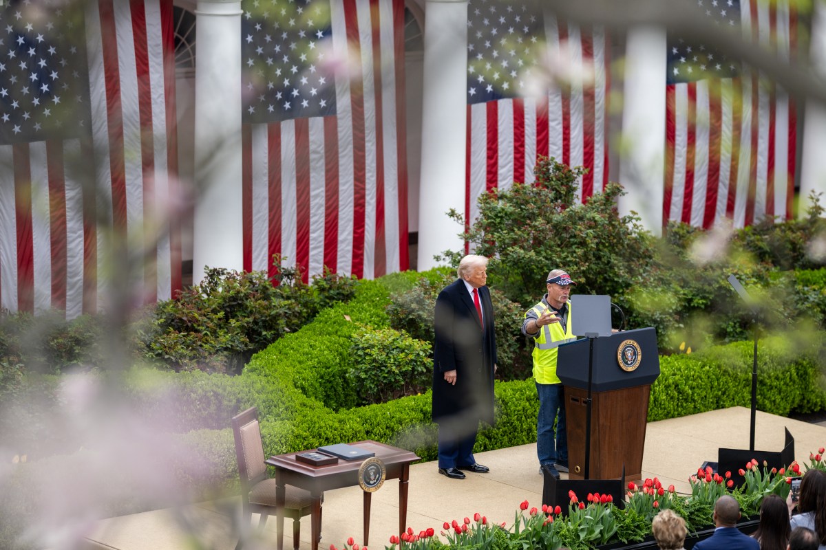 President Donald Trump signs an Executive Order on the Administration’s tariff plans at a “Make America Wealthy Again” event, Wednesday, April 2, 2025, in the White House Rose Garden. (Official White House Photo by Daniel Torok)