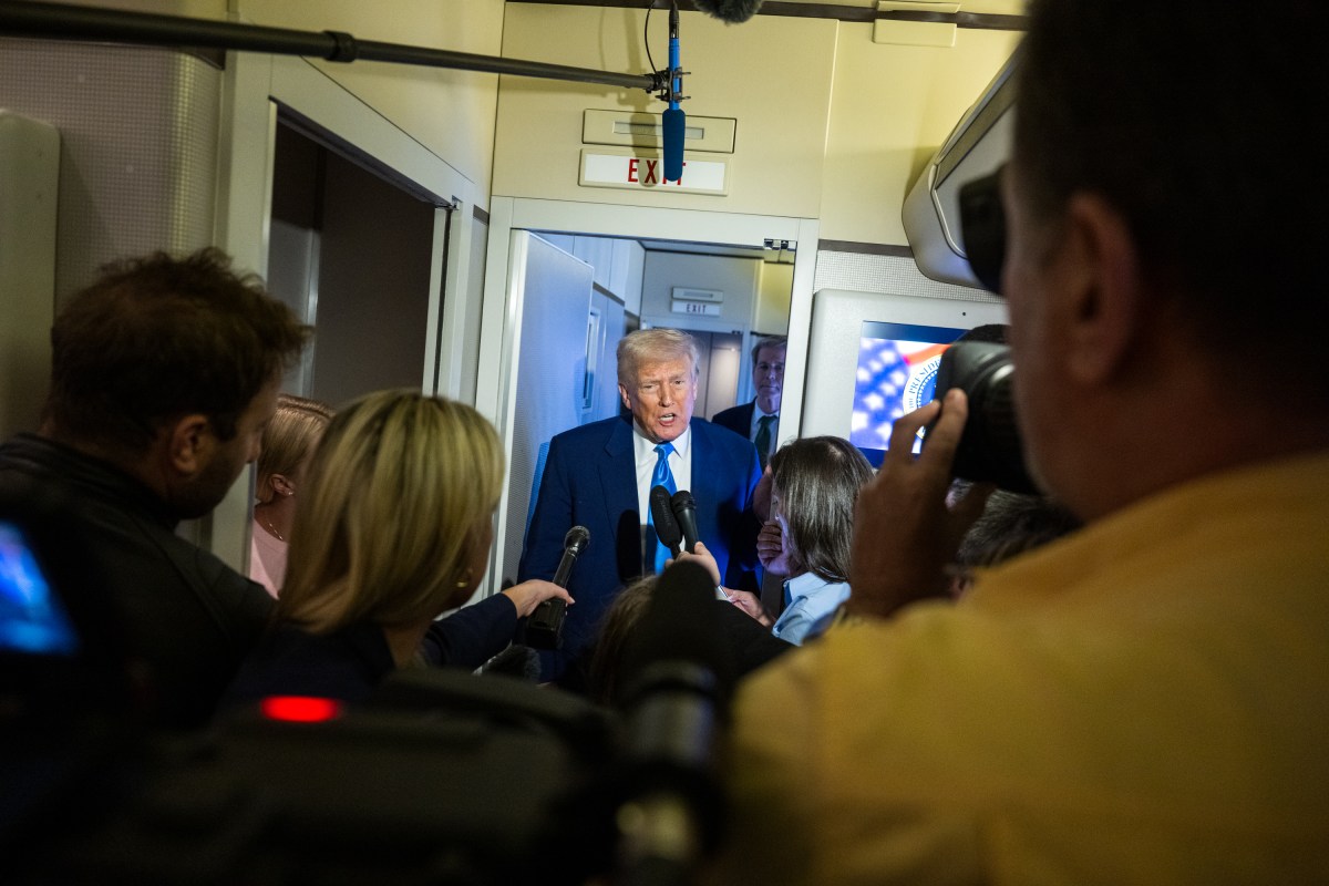 President Donald Trump plays golf in the Senior Club Championship at Trump National Golf Club Jupiter, Sunday, April 6, 2025, in Jupiter, Florida.  (Official White House Photo by Molly Riley)