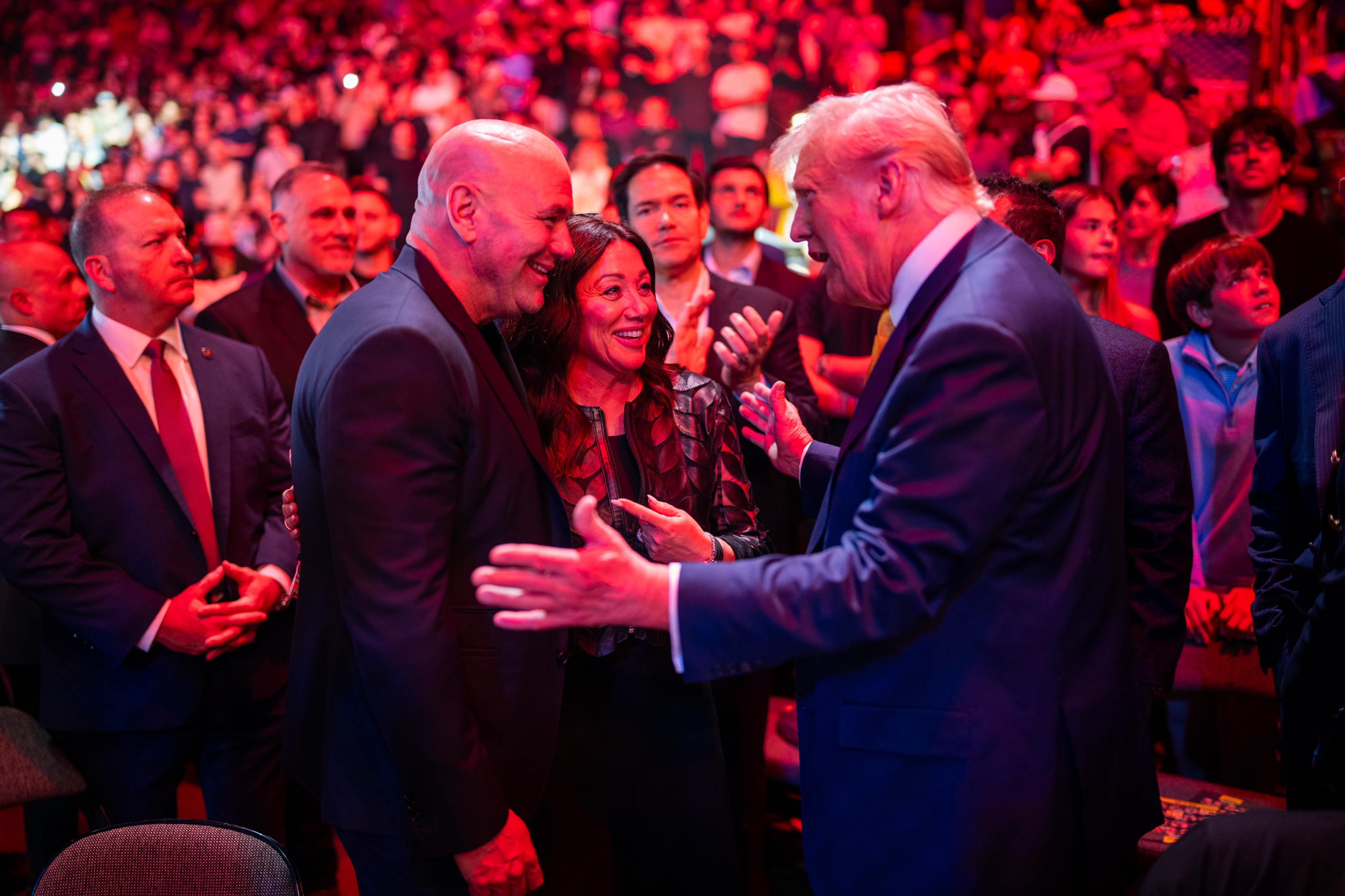 President Trump attends UFC 314 in Miami, Florida – The White House