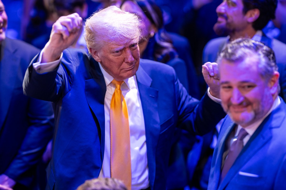 President Donald Trump attends UFC 314 at the Kaseya Center in Miami, Florida, Saturday, April 12, 2025. (Official White House Photo by Daniel Torok)