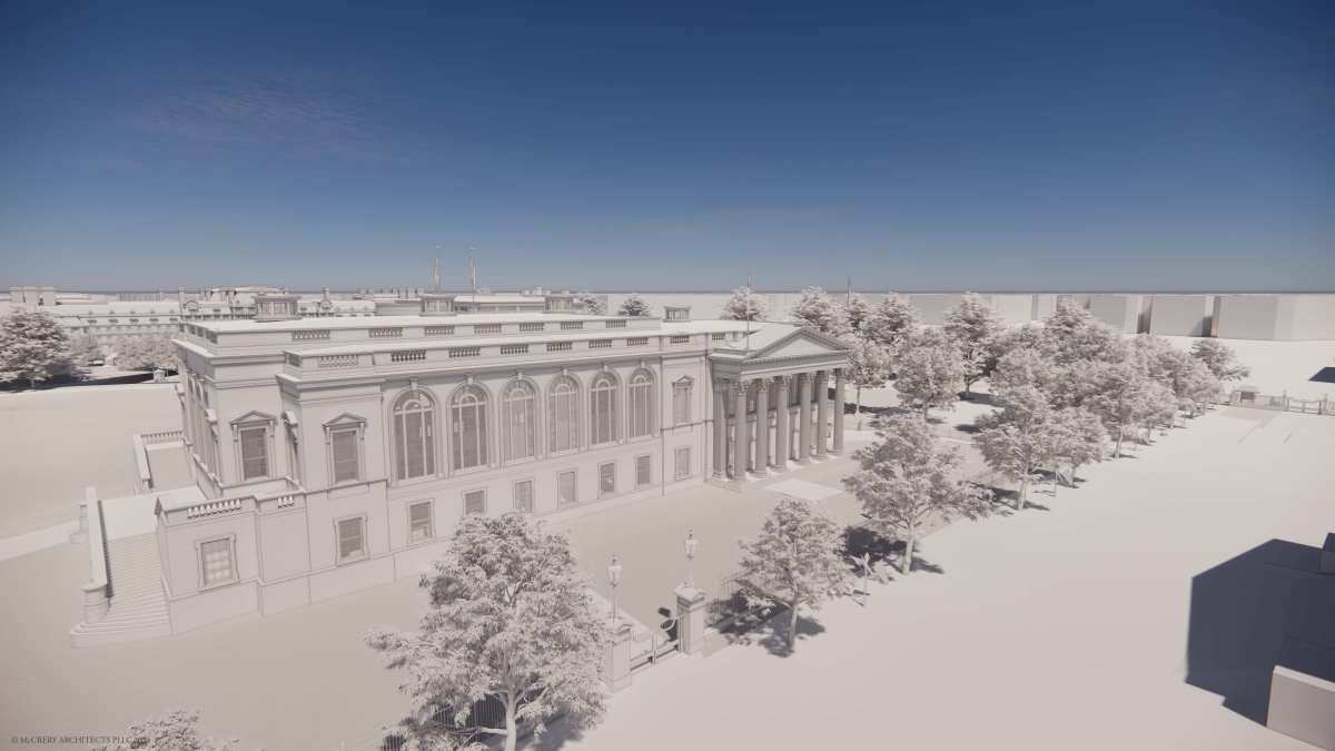 White House State Ballroom - View from East