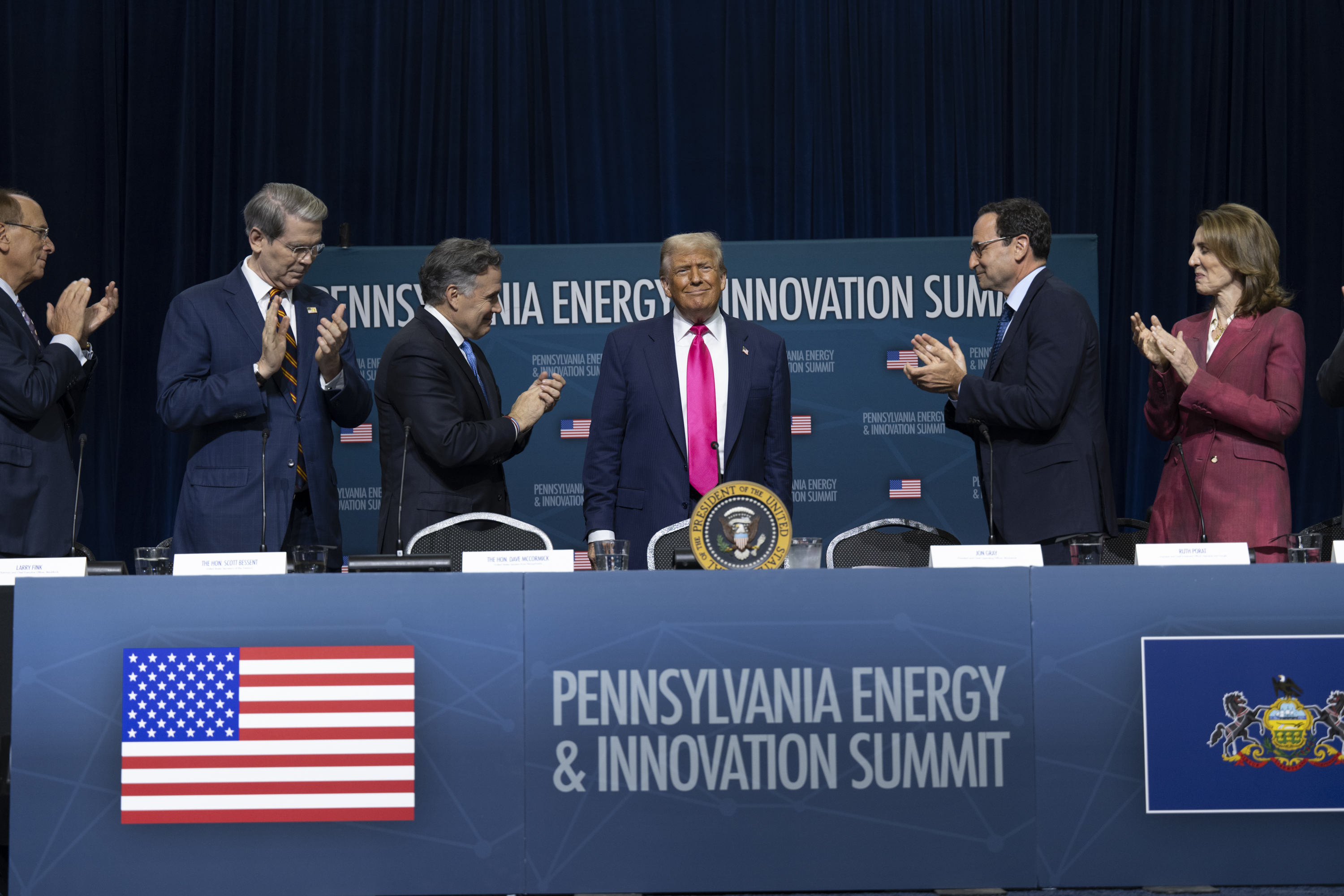 President Donald Trump participates in the Inaugural Pennsylvania President Donald Trump participates in the Inaugural Pennsylvania