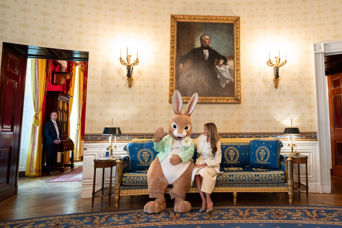 Behind the scenes of the annual White House Easter Egg Roll, Monday, April 21, 2025, on the South Lawn of the White House. (Official White House Photo by Andrea Hanks)