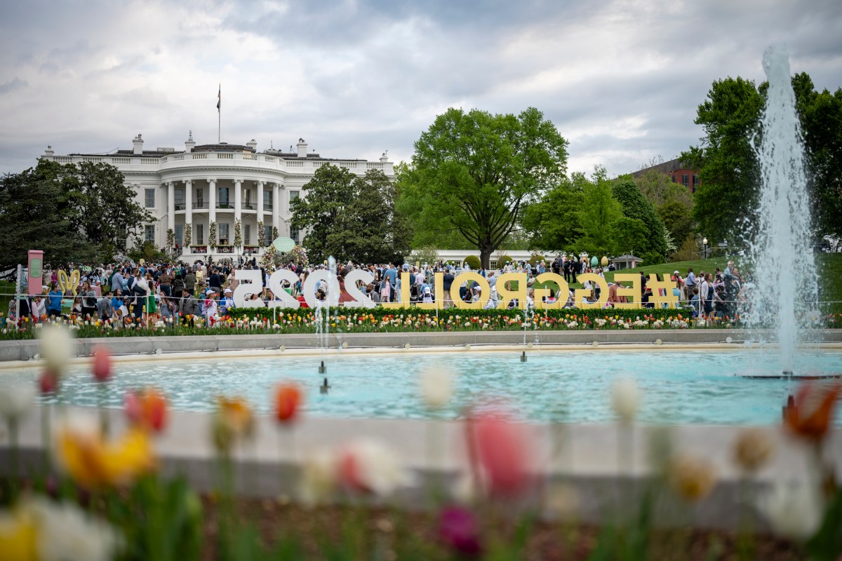 Guests participate in activities at the annual White House Easter Egg Roll, Monday, April 21, 2025, on the South Lawn of the White House.(Official White House Photo by Carlos Fyfe)