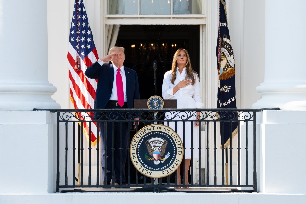 President Donald Trump delivers remarks before signing the One Big Beautiful Bill Act on the South Lawn of the White House, Friday, July 4, 2025, during the 4th of July picnic. (Official White House Photo by Andrea Hanks)