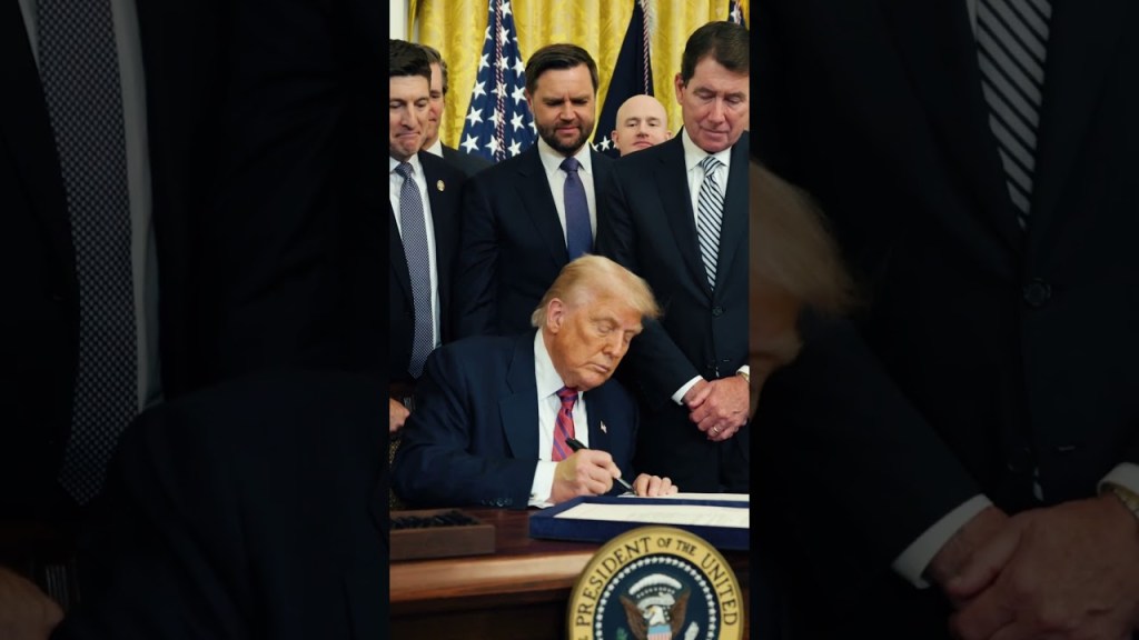 President Donald J. Trump Signs Genius Act to Cement U.S. Dominance in Crypto and Global Finance