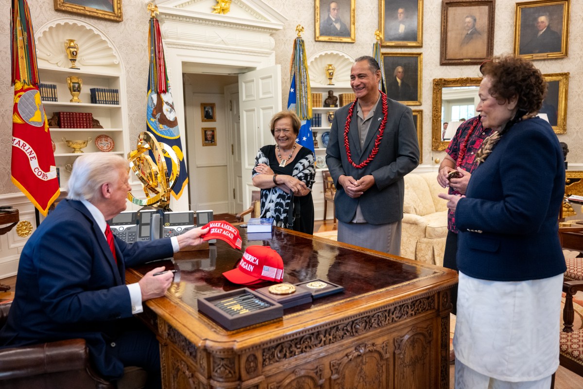 President Donald Trump signs Executive Orders, Thursday, April 17, 2025, in the Oval Office. (Official White House Photo by Molly Riley)