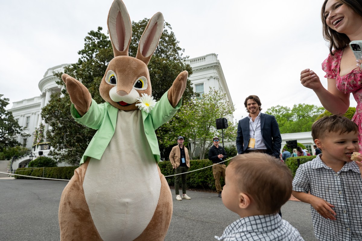 Guests participate in activities at the annual White House Easter Egg Roll, Monday, April 21, 2025, on the South Lawn of the White House. (Official White House Photo by Joyce N. Boghosian)