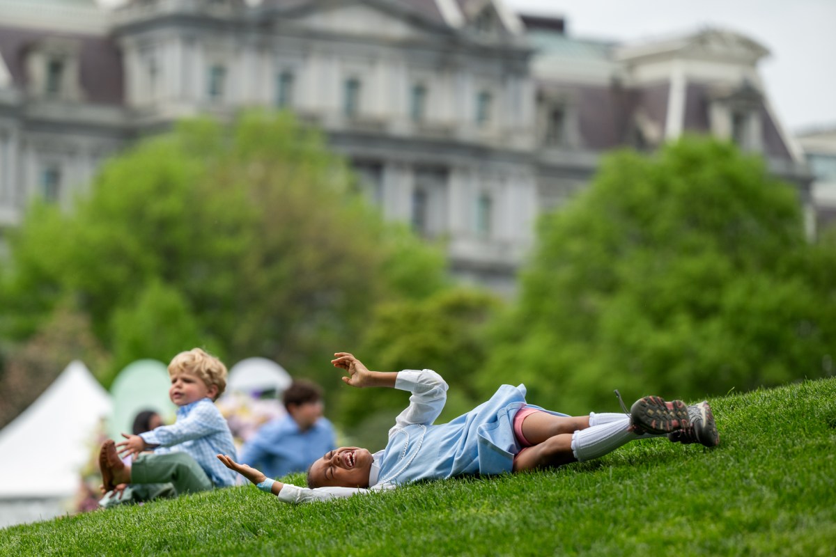 Guests participate in activities at the annual White House Easter Egg Roll, Monday, April 21, 2025, on the South Lawn of the White House. (Official White House Photo by Joyce N. Boghosian)