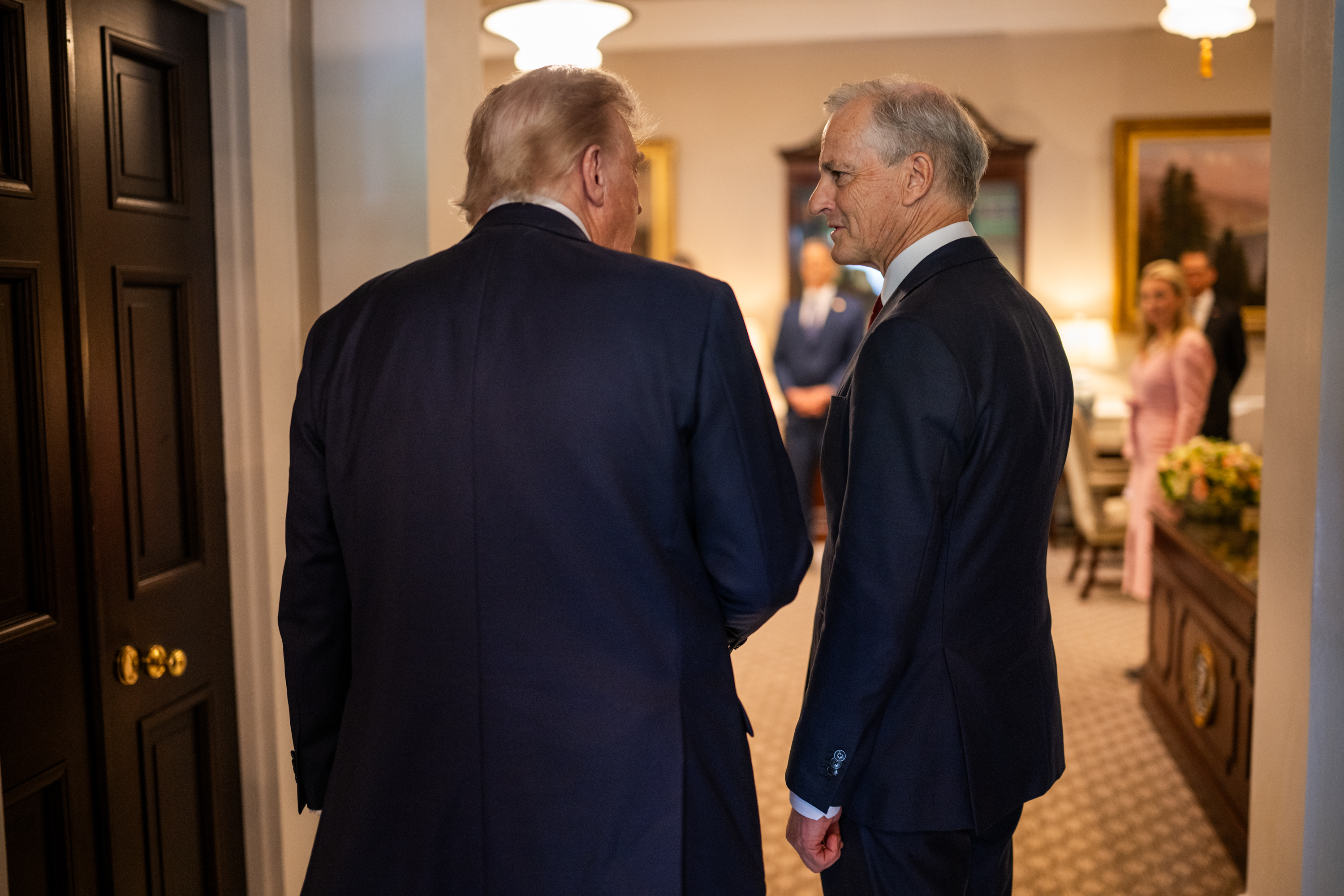 President Trump hosts a bilateral meeting with Prime Minister Gahr