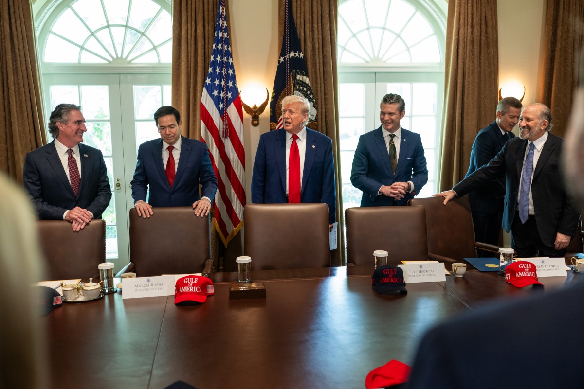 President Donald Trump holds a Cabinet meeting, Wednesday, April 30, 2025, in the Cabinet Room. (Official White House Photo by Molly Riley)