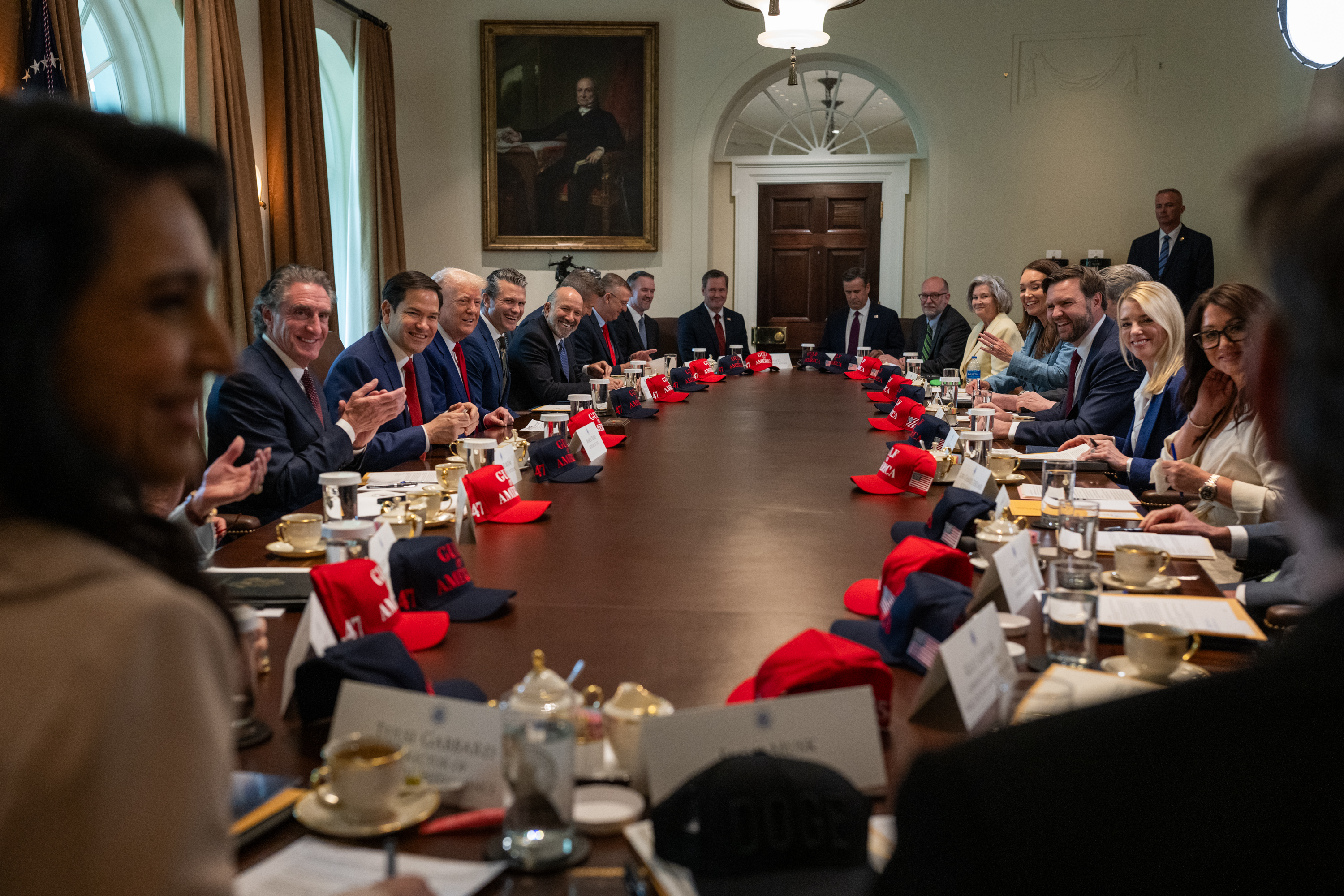 President Trump holds a Cabinet meeting – The White House