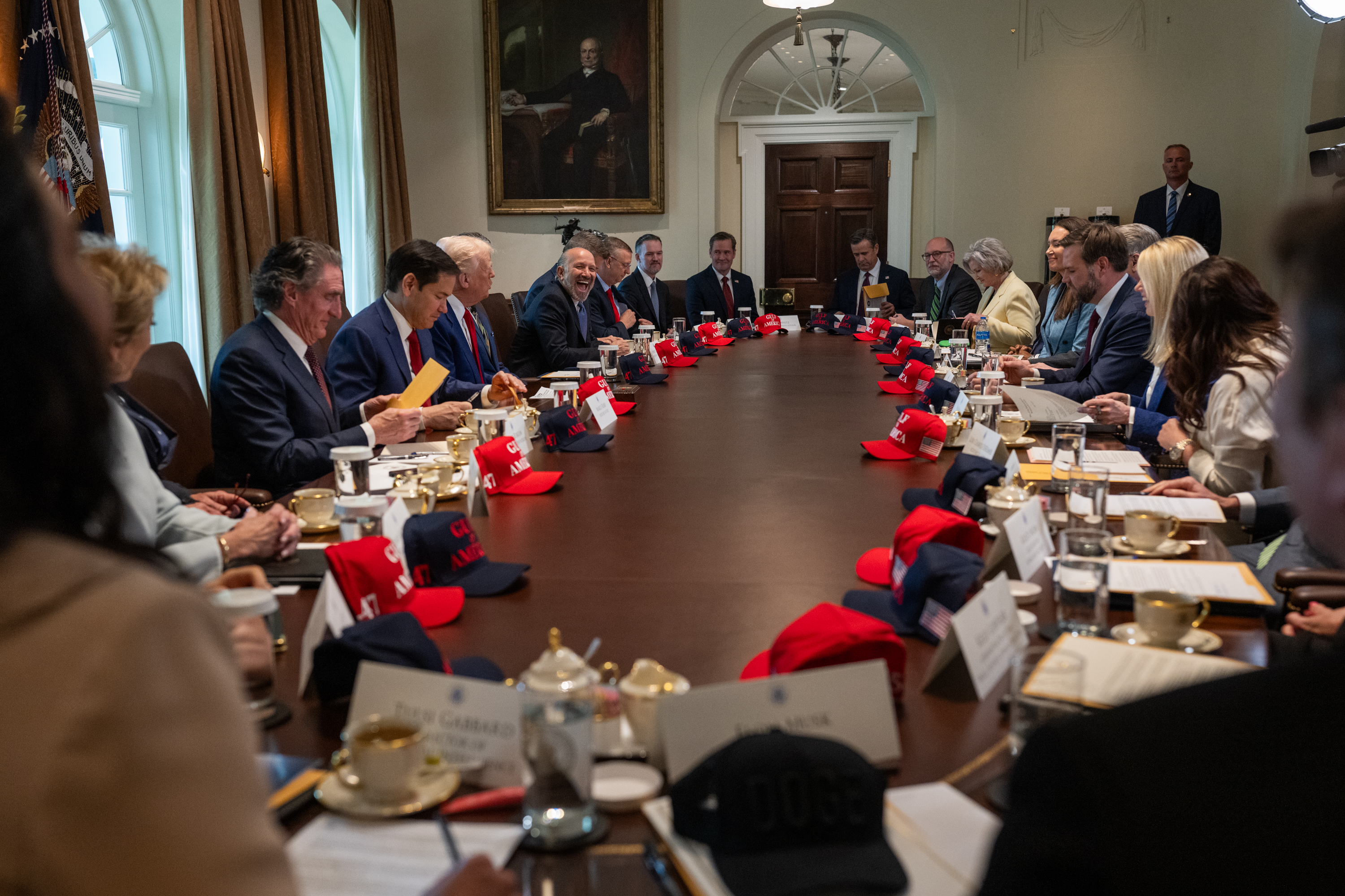 President Trump holds a Cabinet meeting – The White House