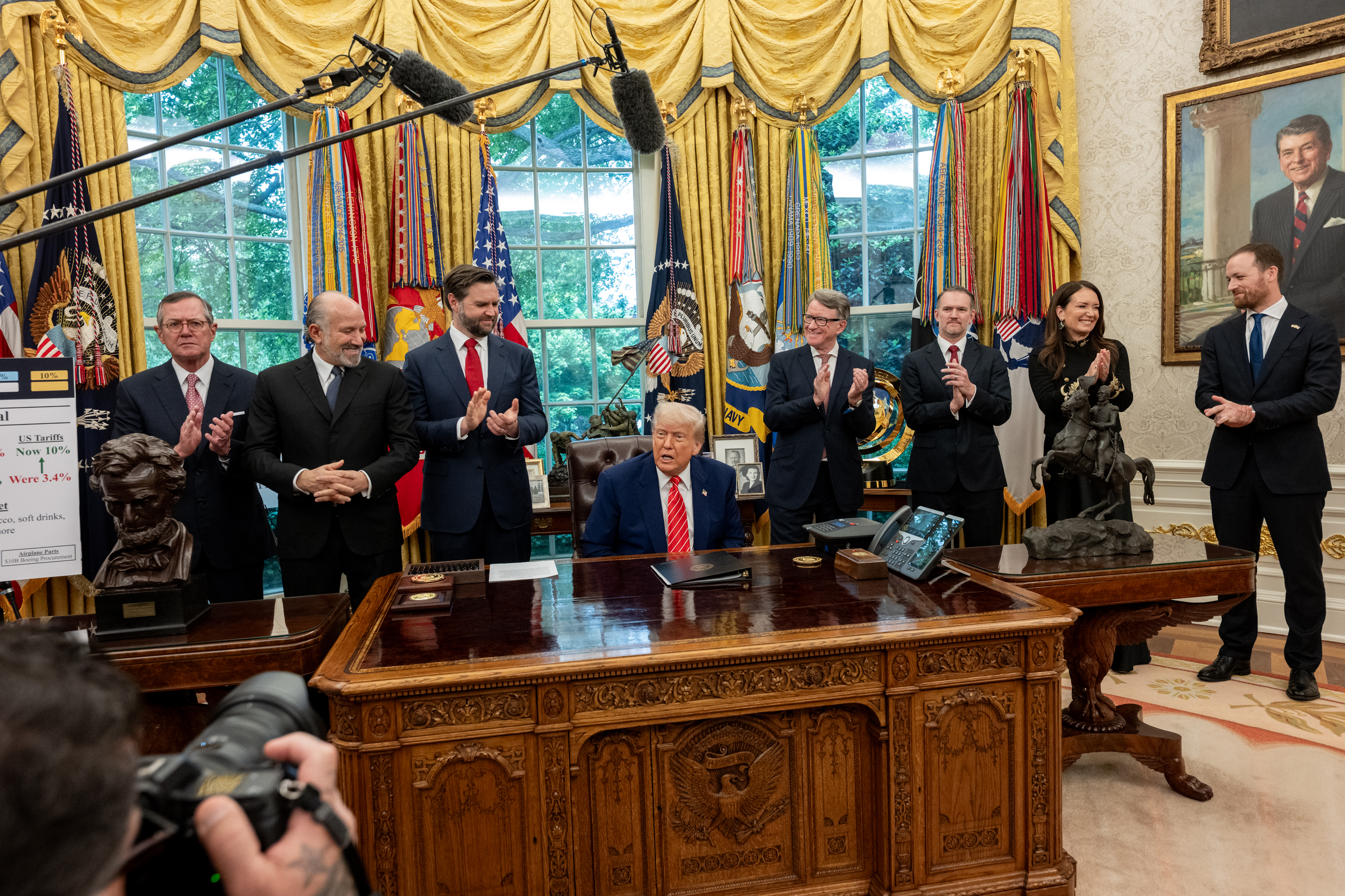 President Trump announces historic trade agreement with the U.K. – The ...
