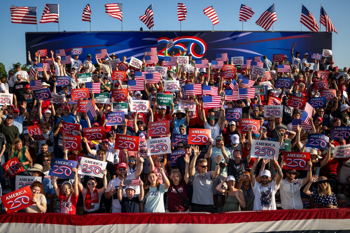 President Donald Trump arrives to the Salute to America Celebration, Thursday, July 3, 2025, at the Iowa State Fairgrounds in Des Moines, Iowa. (Official White House Photo by Daniel Torok)