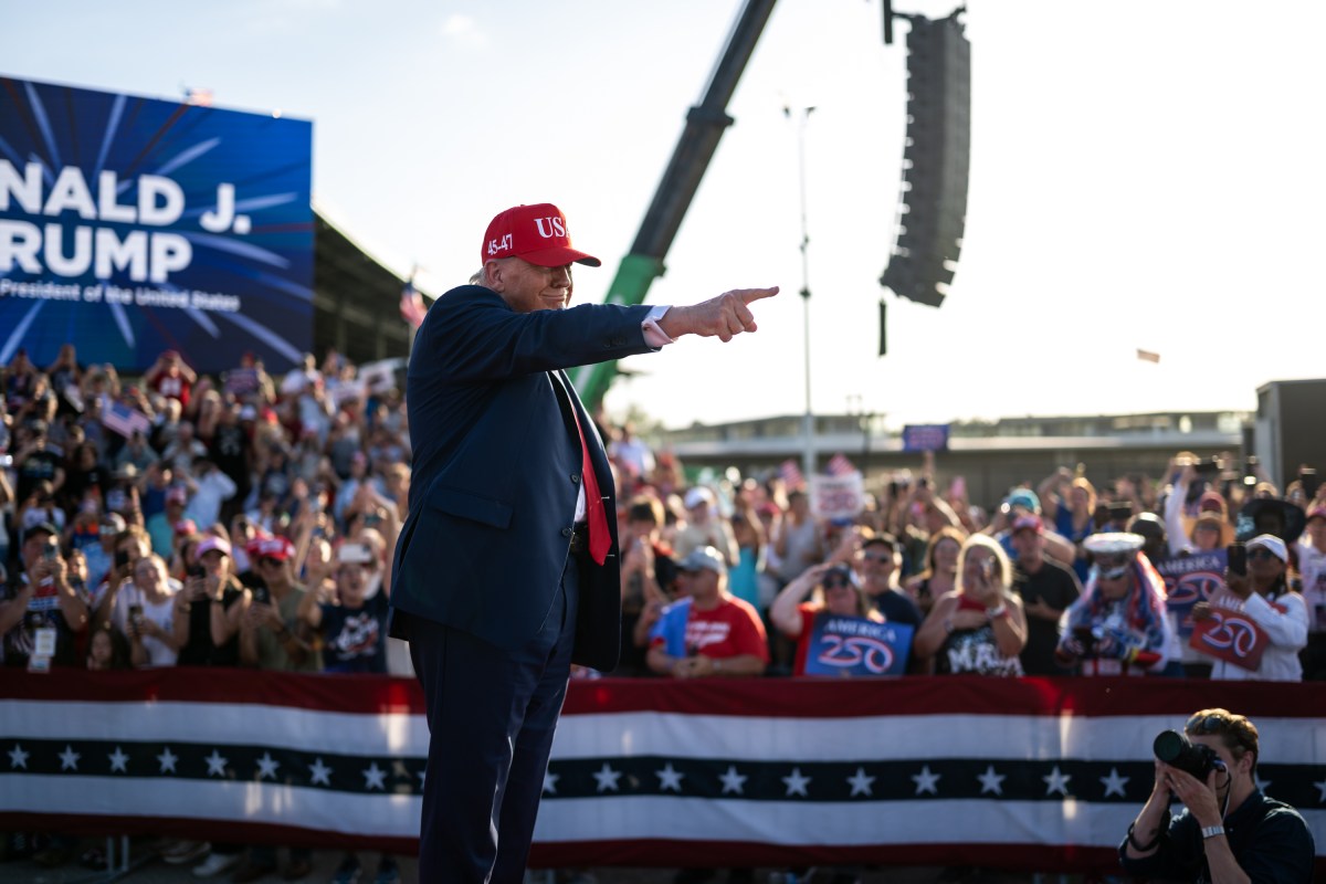 President Donald Trump arrives to the Salute to America Celebration, Thursday, July 3, 2025, at the Iowa State Fairgrounds in Des Moines, Iowa. (Official White House Photo by Daniel Torok)