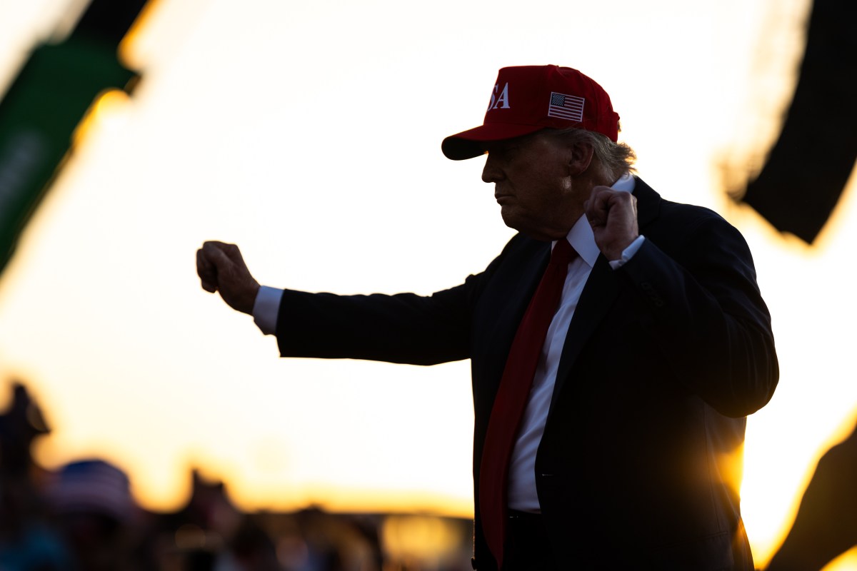 President Donald Trump thanks the crowd after remarks at the Salute to America Celebration, Thursday, July 3, 2025, at the Iowa State Fairgrounds in Des Moines, Iowa. (Official White House Photo by Daniel Torok)