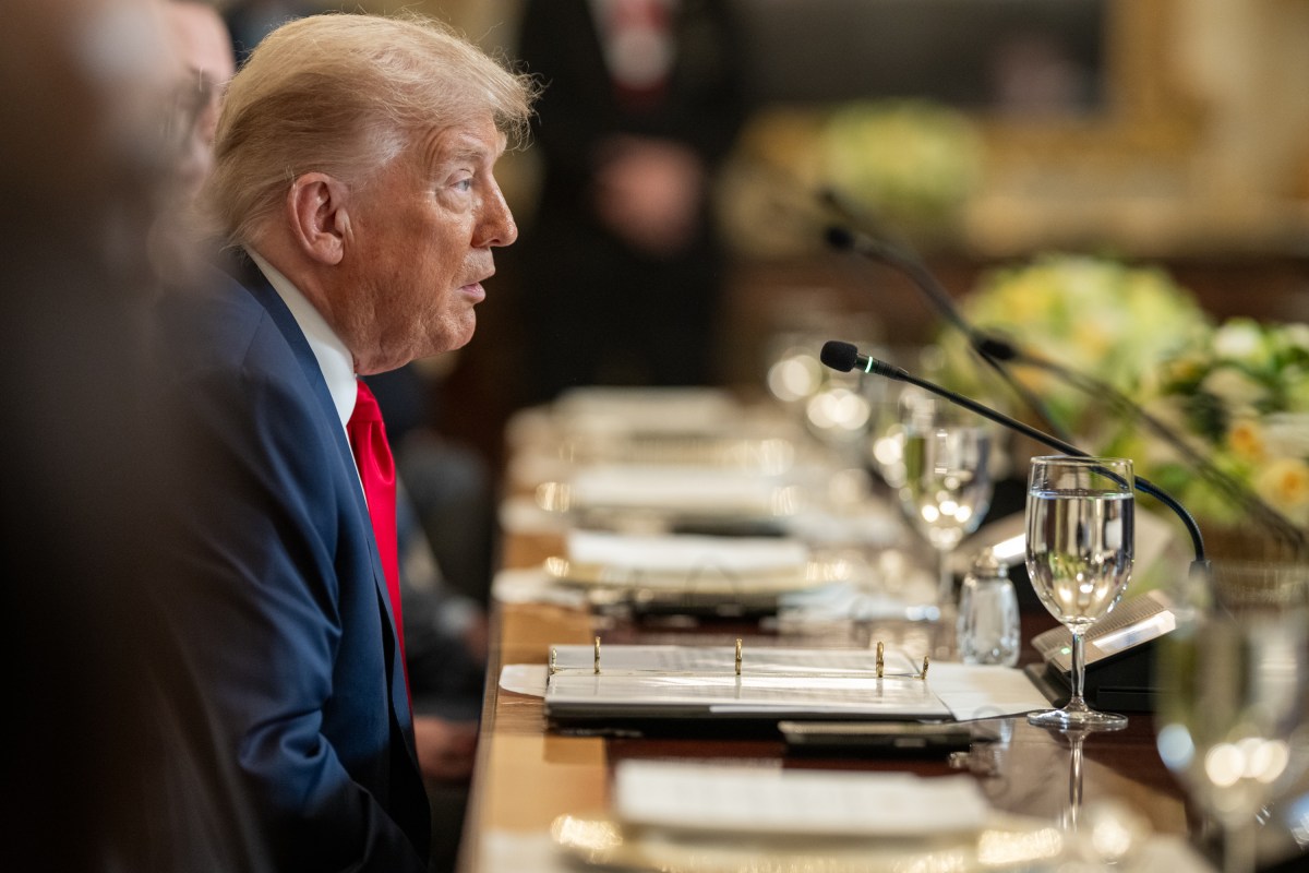 President Donald Trump hosts a multilateral luncheon with African leaders, Wednesday, July 9, 2025, in the State Dining Room. (Official White House Photo by Daniel Torok)