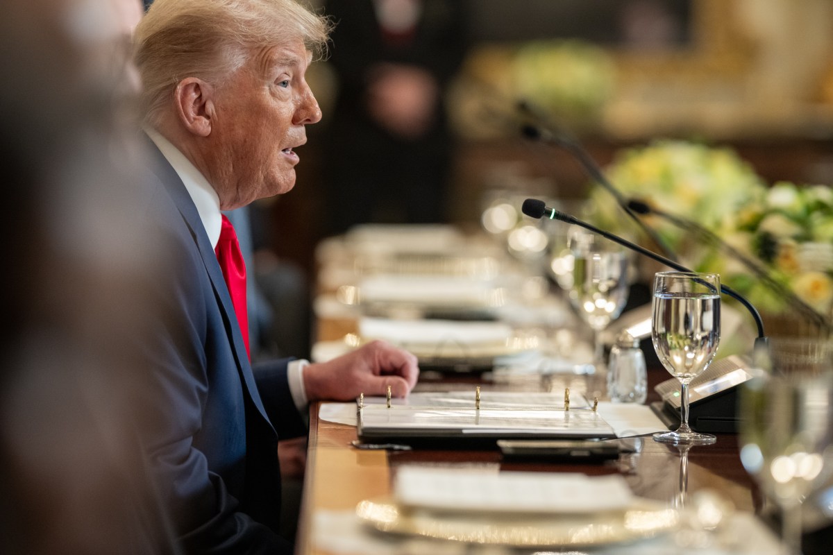 President Donald Trump hosts a multilateral luncheon with African leaders, Wednesday, July 9, 2025, in the State Dining Room. (Official White House Photo by Daniel Torok)