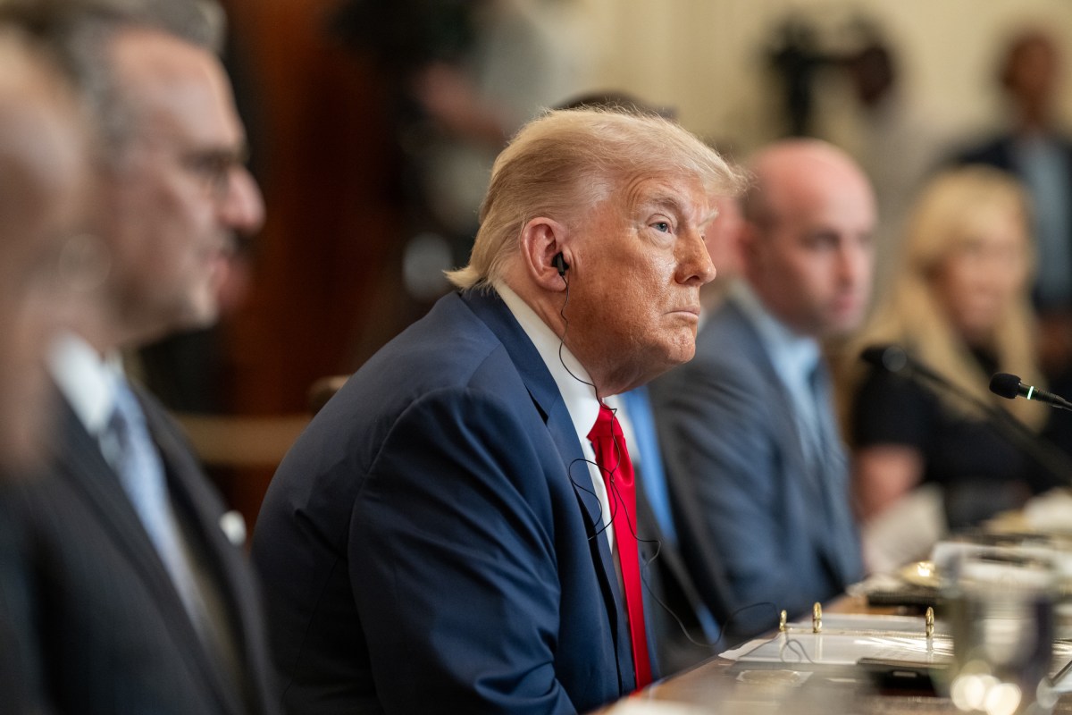 President Donald Trump hosts a multilateral luncheon with African leaders, Wednesday, July 9, 2025, in the State Dining Room. (Official White House Photo by Daniel Torok)