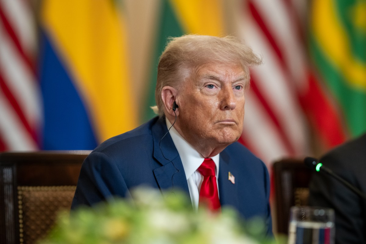 President Donald Trump hosts a multilateral luncheon with African leaders, Wednesday, July 9, 2025, in the State Dining Room. (Official White House Photo by Daniel Torok)