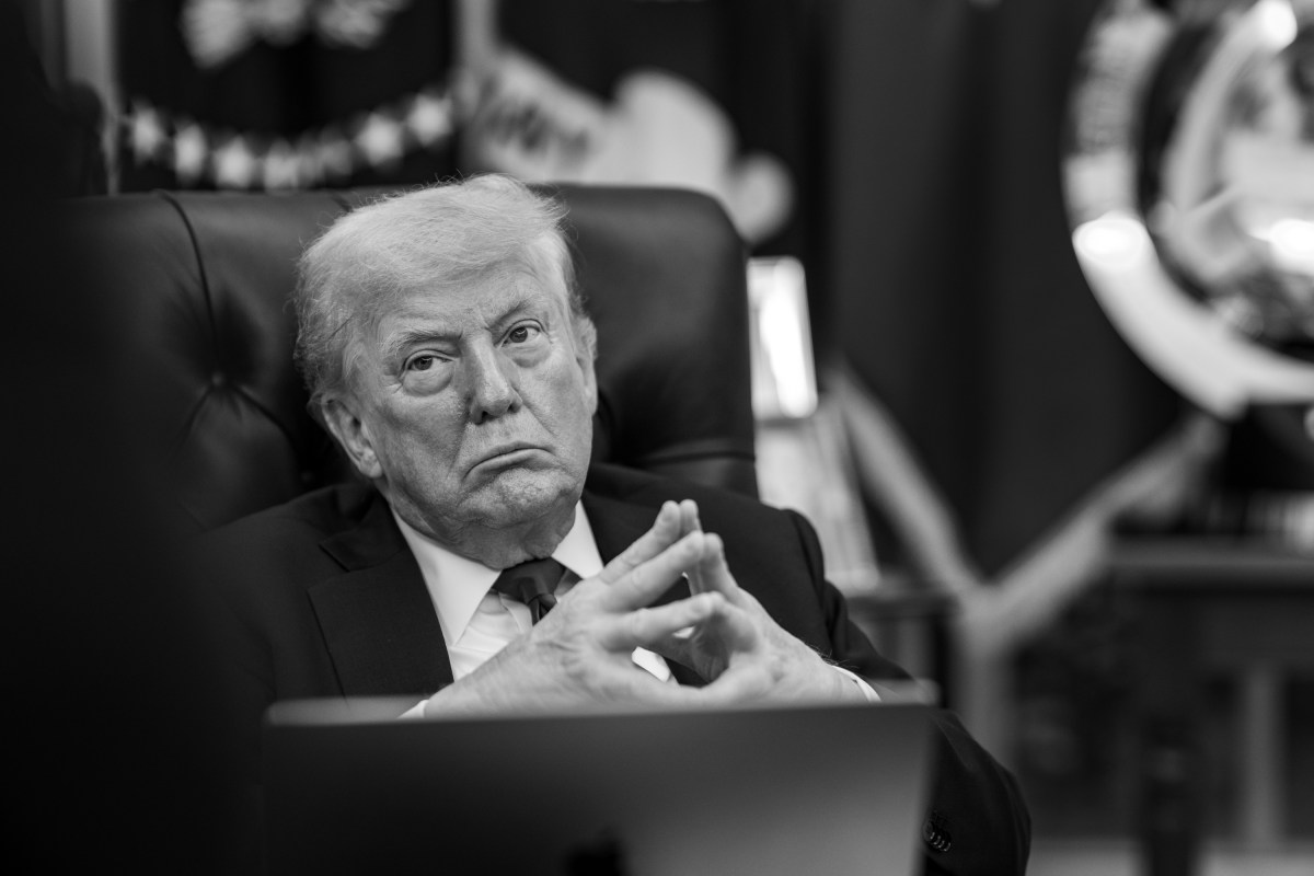President Donald Trump meets with NATO Secretary Mark Rutte, Monday, July 14, 2025, in the Oval Office. (Official White House Photo by Daniel Torok)