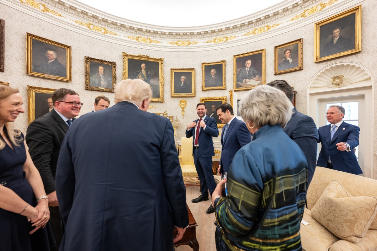 President Donald Trump meets with NATO Secretary Mark Rutte, Monday, July 14, 2025, in the Oval Office. (Official White House Photo by Joyce N. Boghosian)