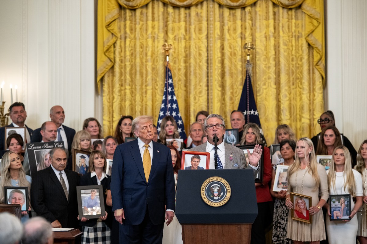 President Donald Trump attends a signing ceremony for the HALT Fentanyl Act, Wednesday, July 16, 2025, in the East Room of the White House. (Official White House Photo by Molly Riley)
