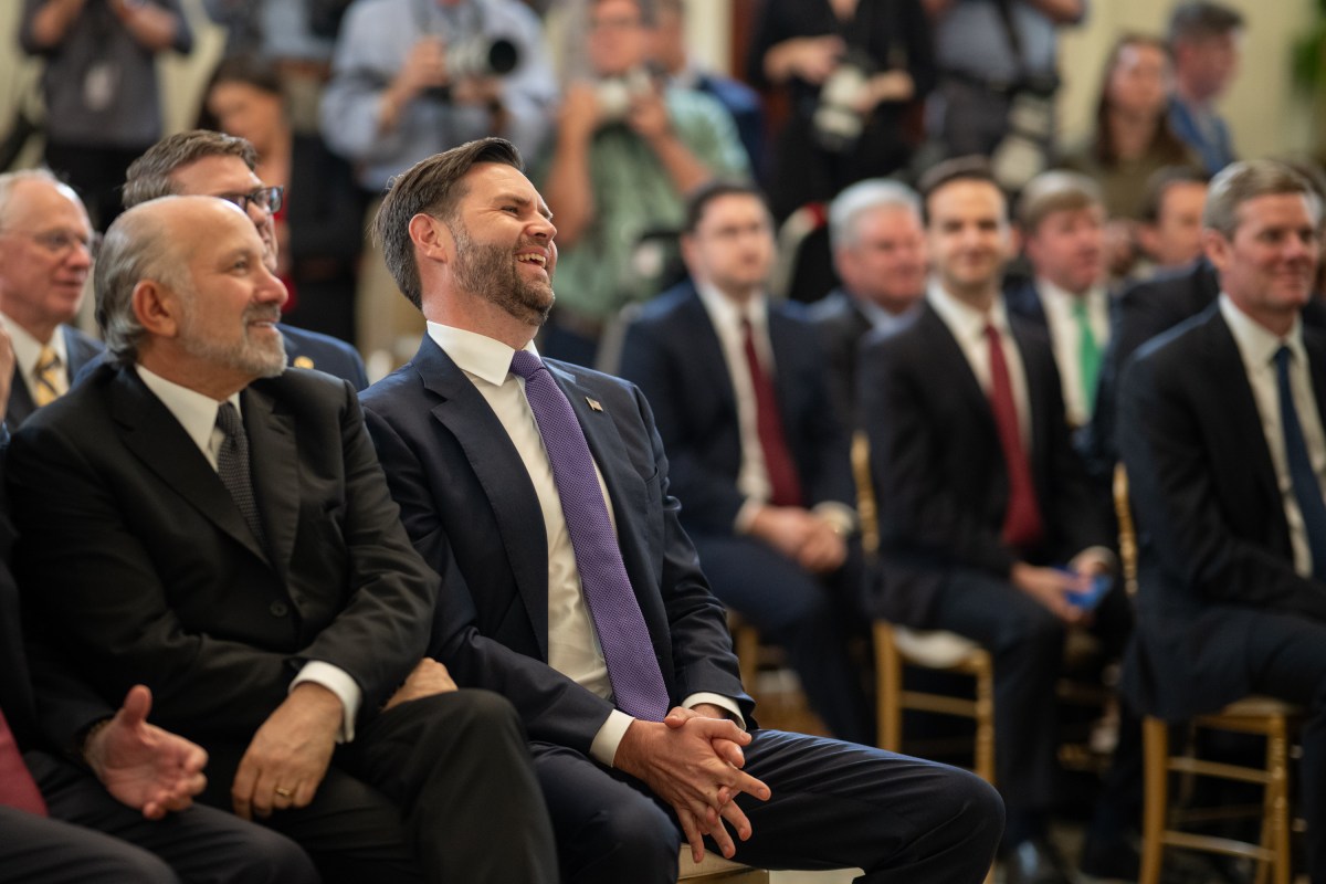 President Donald Trump delivers remarks at a signing ceremony for S.1852, The GENIUS Act, Friday, July 18, 2025, in the East Room of the White House. (Official White House Photo by Daniel Torok)