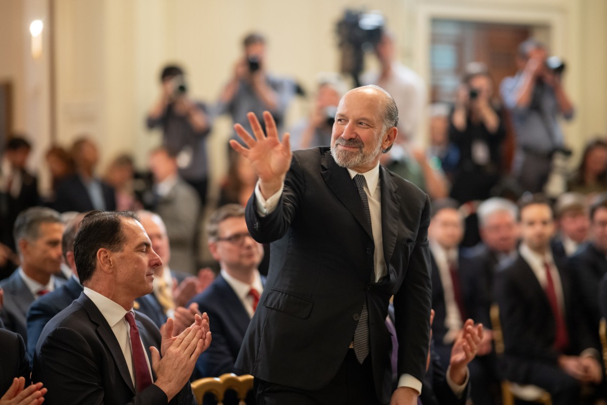 President Donald Trump delivers remarks at a signing ceremony for S.1852, The GENIUS Act, Friday, July 18, 2025, in the East Room of the White House. (Official White House Photo by Daniel Torok)