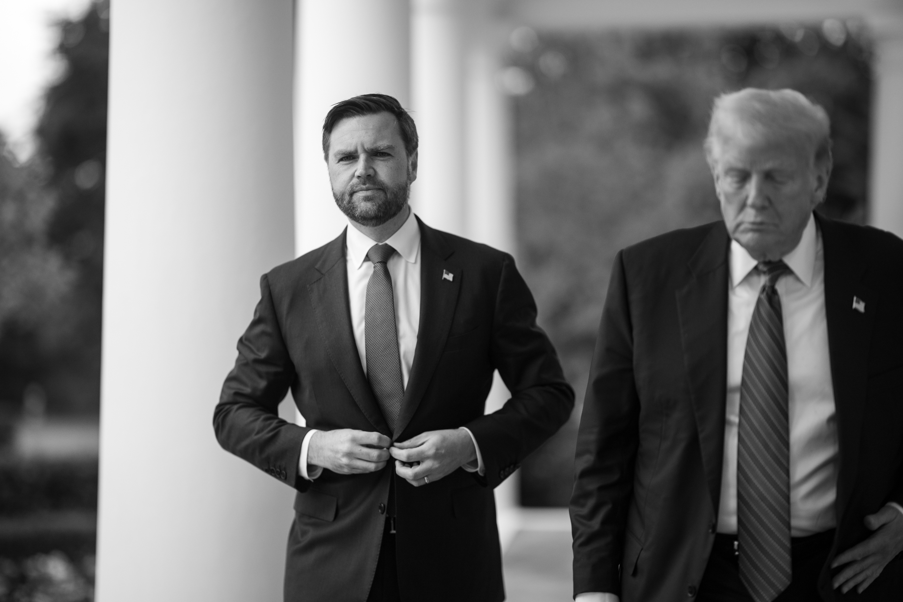 President Donald Trump delivers remarks at a dinner for GOP Senators ...