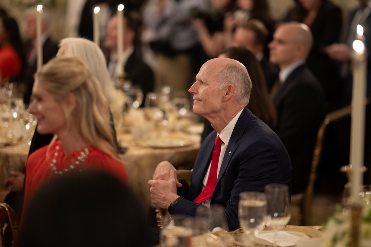 President Donald Trump delivers remarks at a dinner for GOP Senators, Friday, July 18, 2025, in the State Dining Room of the White House. (Official White House Photo by Daniel Torok)