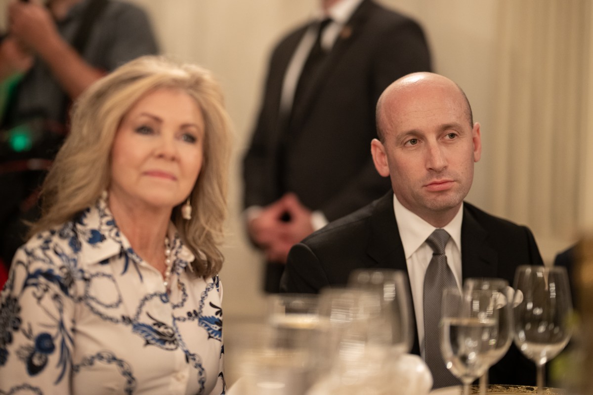President Donald Trump delivers remarks at a dinner for GOP Senators, Friday, July 18, 2025, in the State Dining Room of the White House. (Official White House Photo by Daniel Torok)