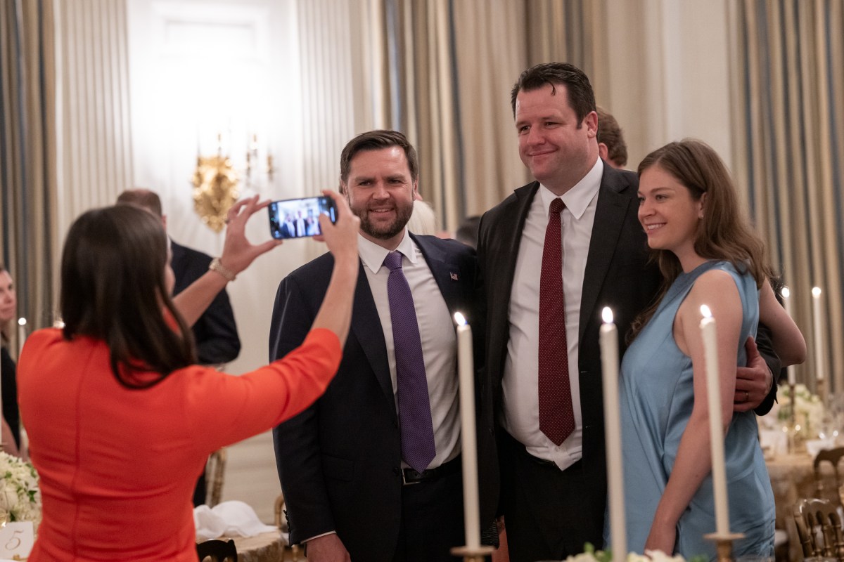 President Donald Trump hosts a dinner for GOP Senators, Friday, July 18, 2025, in the State Dining Room of the White House. (Official White House Photo by Molly Riley)