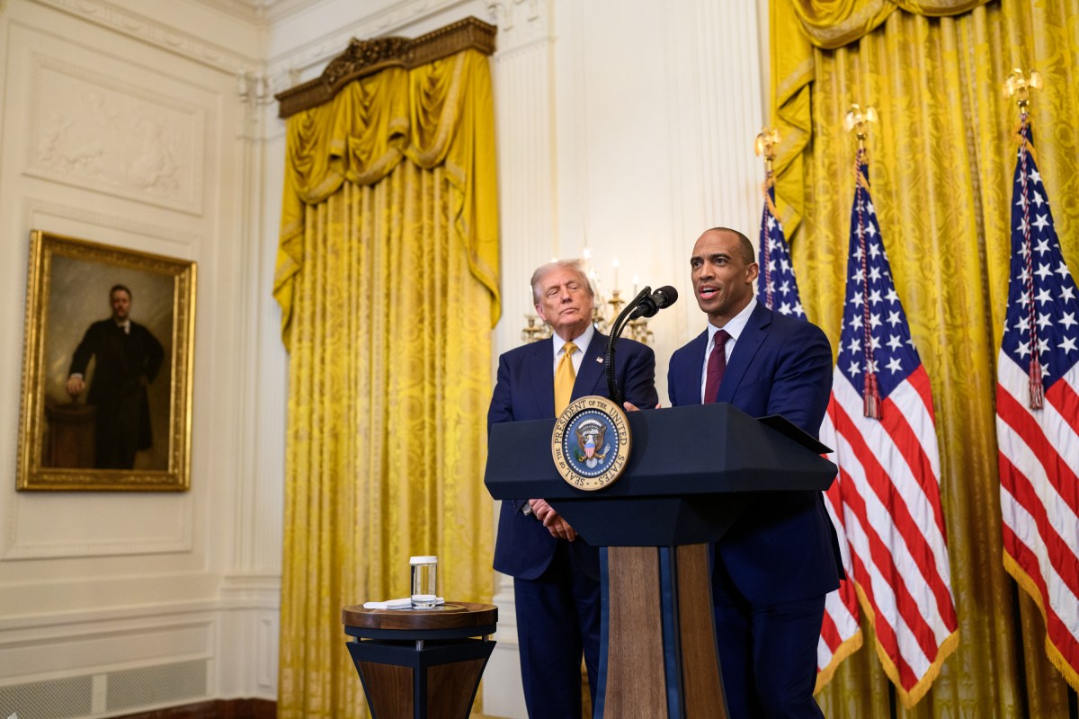 Secretary of Housing and Urban Development Scott Turner delivers remarks at a White House reception for Republican members of congress, Tuesday, July 22, 2025. (Official White House Photo by Joyce N. Boghosian)